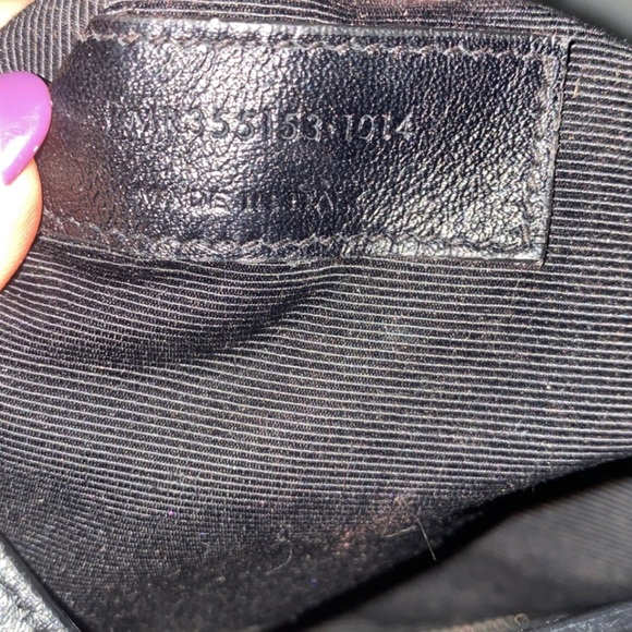 RARE Saint Laurent Sac De Jour Small Black Python Bag - Picture 11 of 11